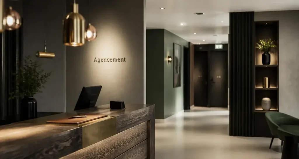 Agencement hôtellerie : hall d’hôtel moderne, rénovation sans stopper l’activité