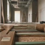 Isolant phonique pour plancher bois : sous-couche acoustique entre solives et faux plafond