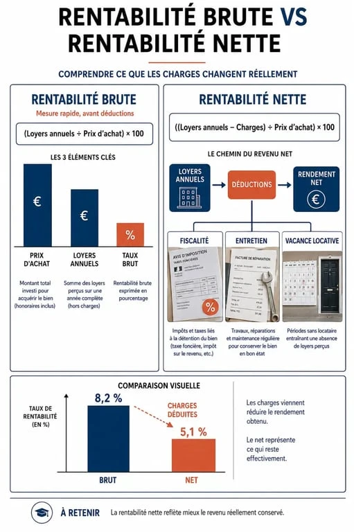 Calcul de la rentabilité nette pour investir dans le locatif saisonnier