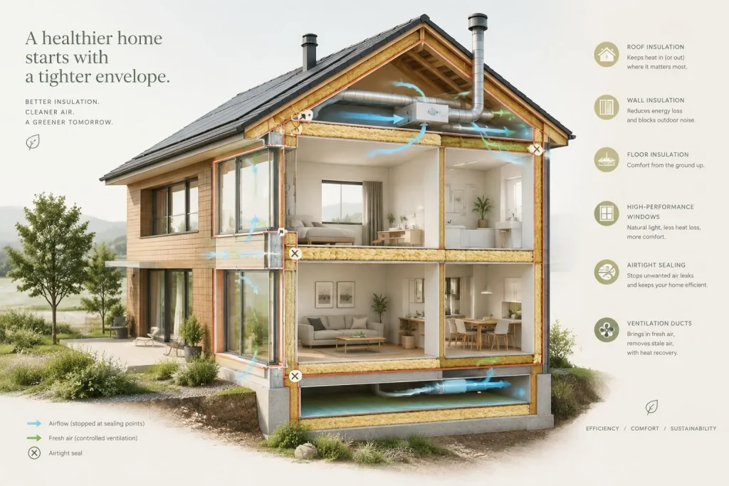 Isolation écologique : la continuité de l’enveloppe